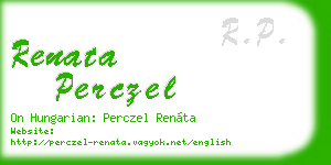 renata perczel business card